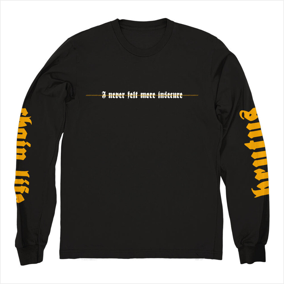 Never Felt More Insecure Long Sleeve Shirt Brutus Merch Brutus Shirt Dad Gifts For Father's Day 2024