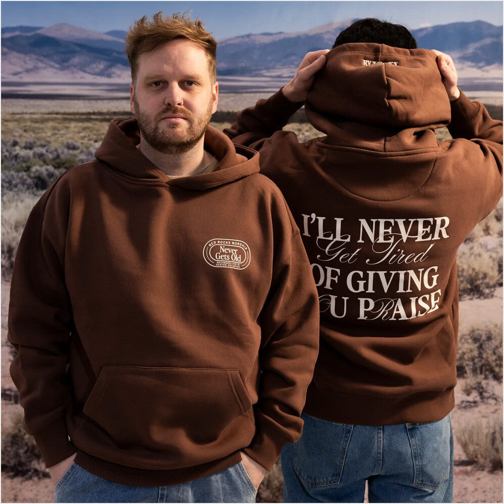 Never Gets Old Hoodie Red Rocks Merch Best Friend Birthday Gifts Her Christmas Presents