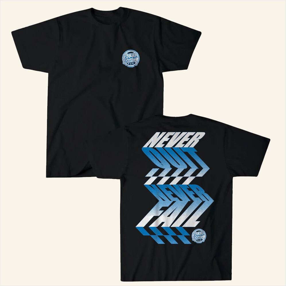 Never Quit Never Fail T-Shirt Robby Layton Merch Best Friend Gift Ideas Best Friend Gifts