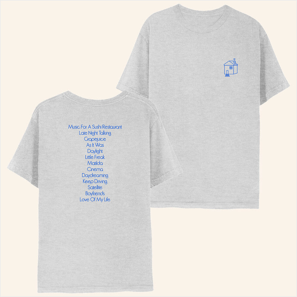 New 2025 Harry's House Tracklist T-Shirt Harry Styles Merch Birthday Gift Ideas For Him