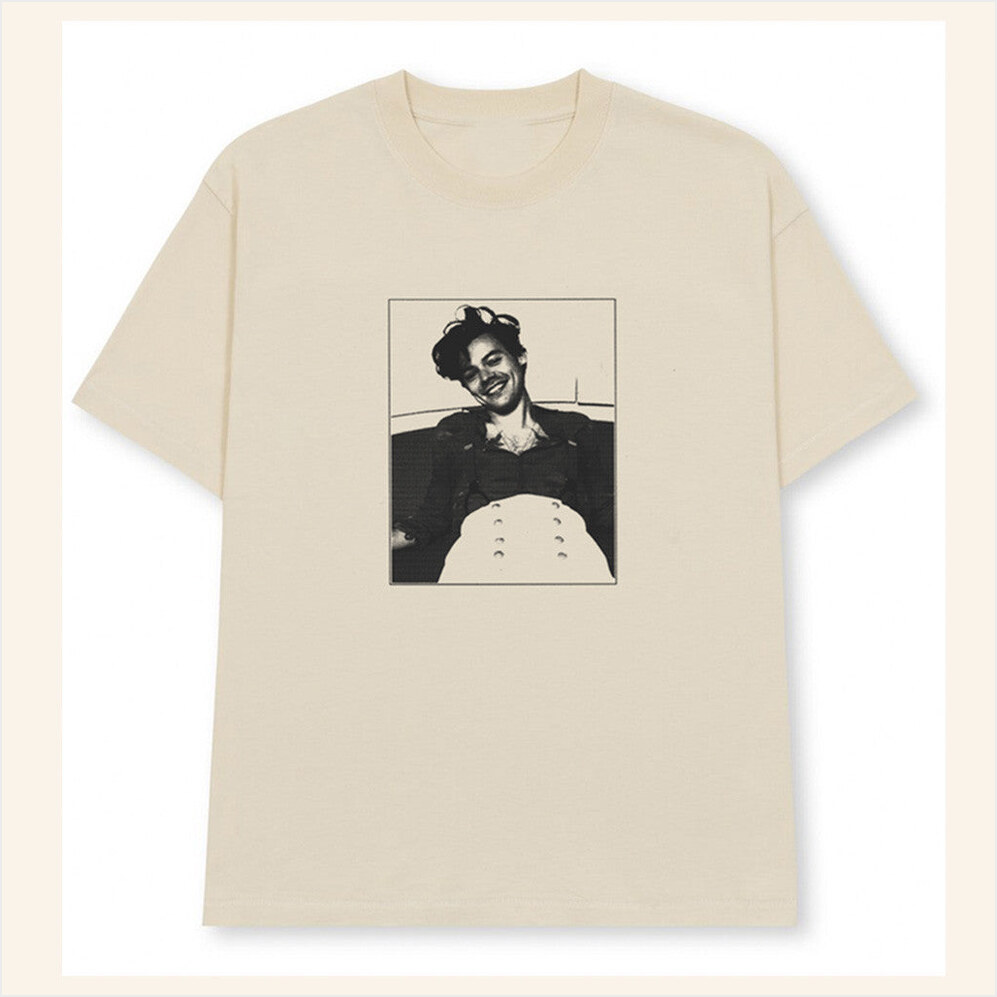 New 2025 Photo T-Shirt Harry Styles Merch Gift Ideas For Fans Birthday Gifts For Best Friend