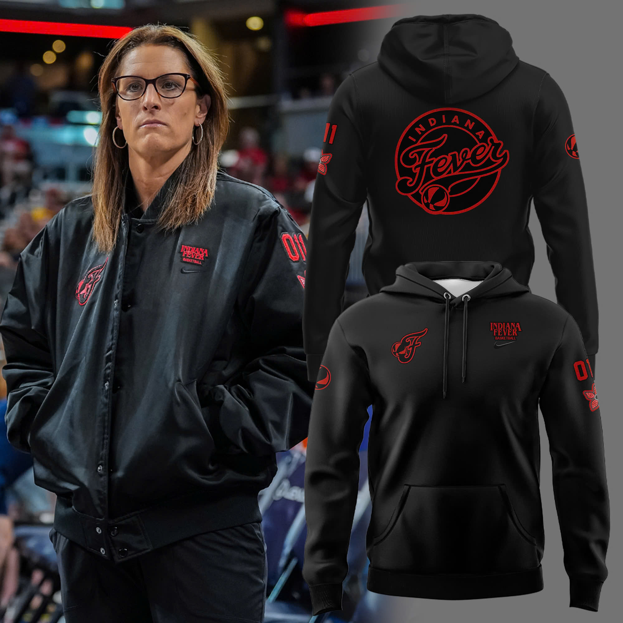 New Coach Stephanie White Hoodie Best Gift For A Basketball Fan