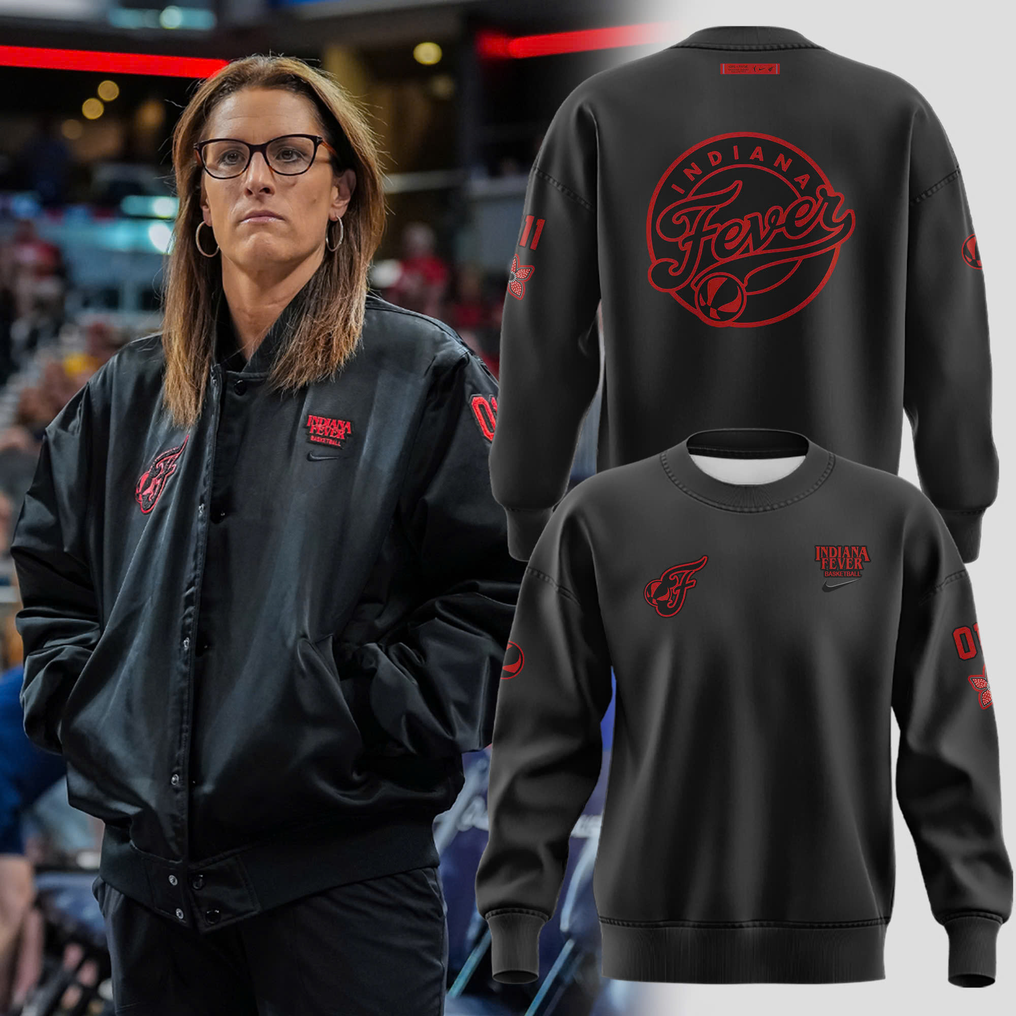 New Coach Stephanie White Sweatshirt Best Gift For A Basketball Fan