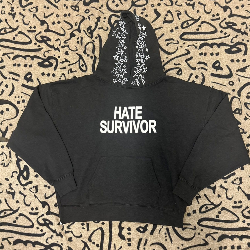 New Hate Survivor Hoodie Drake Hate Survivor Stars Hoodie Gifts For Drake Fans