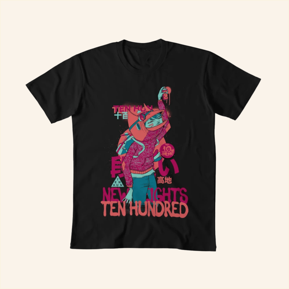 New Heights Ten Hundred T-Shirt New Heights Merch Birthday Gifts For BFF Christmas Presents