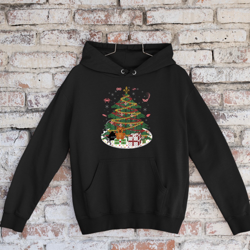 New Orleans Christmas Tree Sweater Hoodie