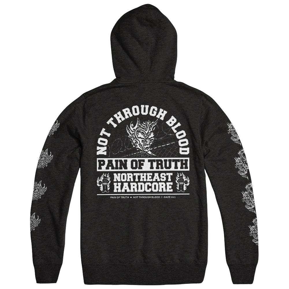 New Pain Of Truth Merch Arch Logo Hoodie Pain Of Truth Hoodie Father'S Day Gifts For Metal Music Lovers