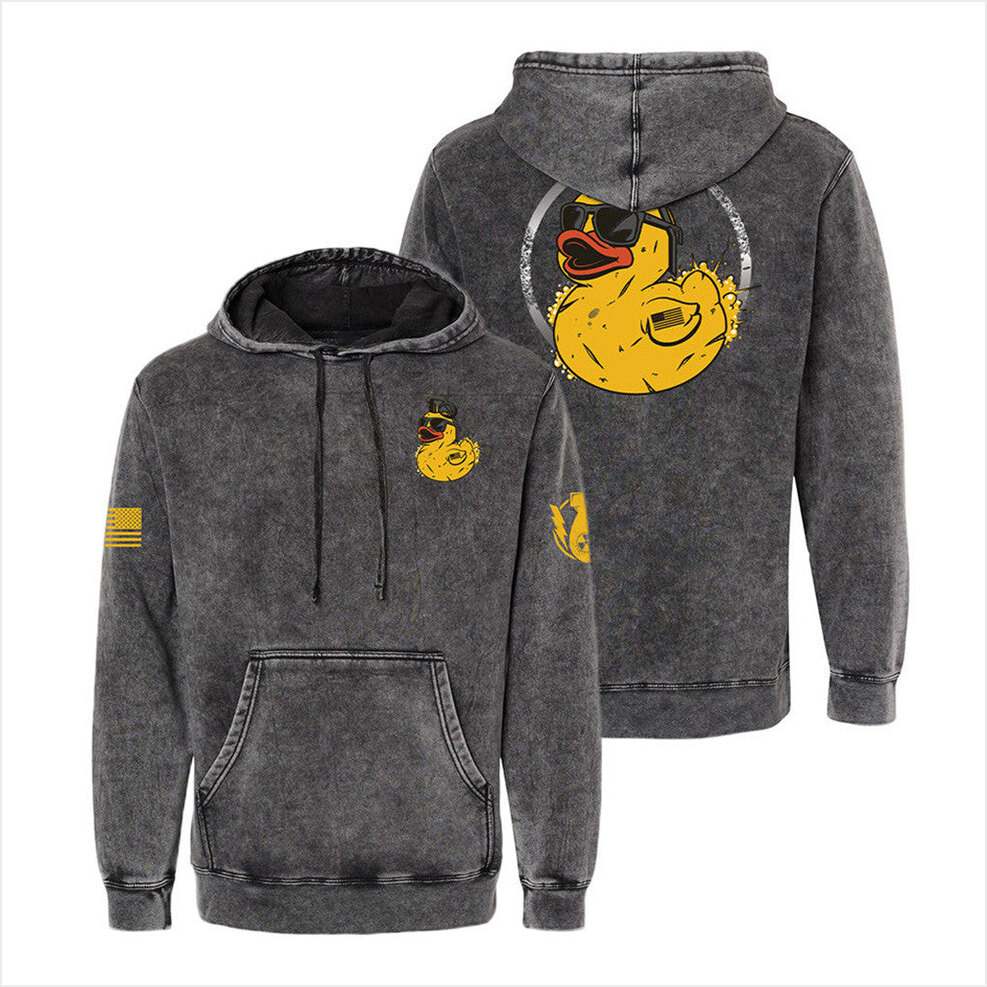 New Quackbang 3 0 Mineral Wash Hoodie Fat Electrician Merch Best Friend Birthday Gift Ideas