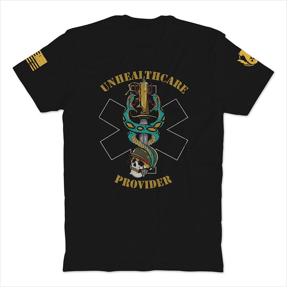 New Unhealthcare 4 0 T-Shirt Fat Electrician Merch Best Gifts For Husband BFF Gifts Ideas