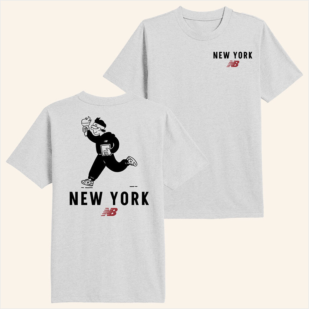 New York City Character T-Shirt New Balance Merch Birthday Gifts For Besties Christmas Presents