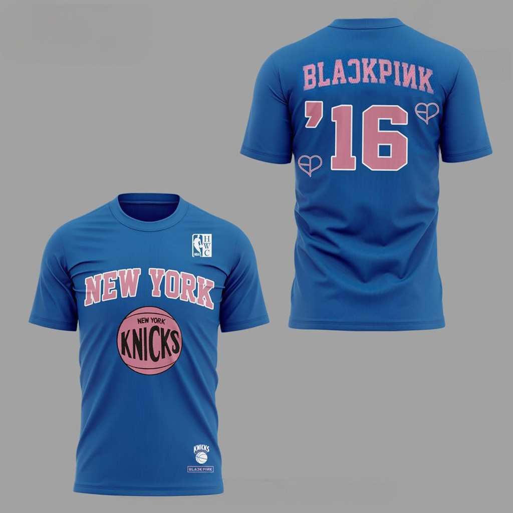 New York Knicks x Blackpink 2025 World Tour Shirt Knicks Merch Gift For Fans