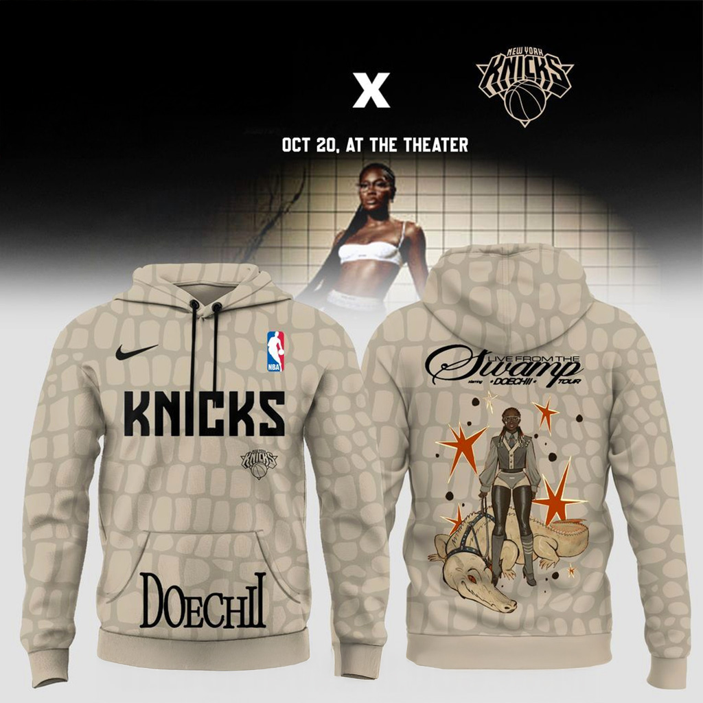 New York Knicks X Doechii Live From The Swamp Tour 2025 Hoodie Knicks Merch Gift For Fans