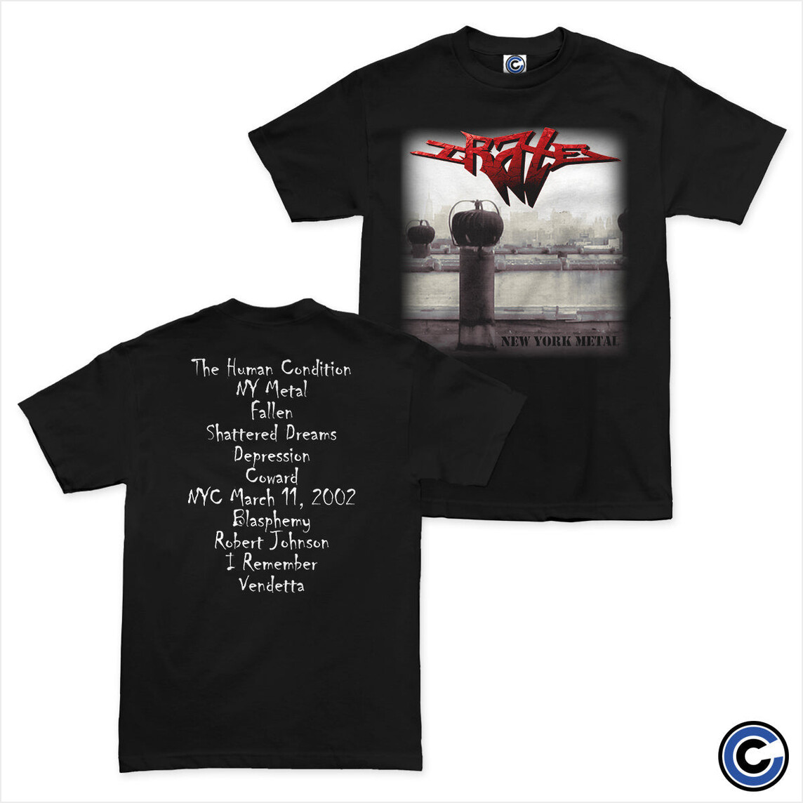 New York Metal Halloween Shirt Irate Merch Irate Shirt Best Friend Birthday Gifts