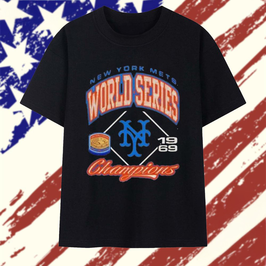 New York Mets Baseball World Series Champions 1969 Vintage T-Shirt Mets Merch Fan Gifts