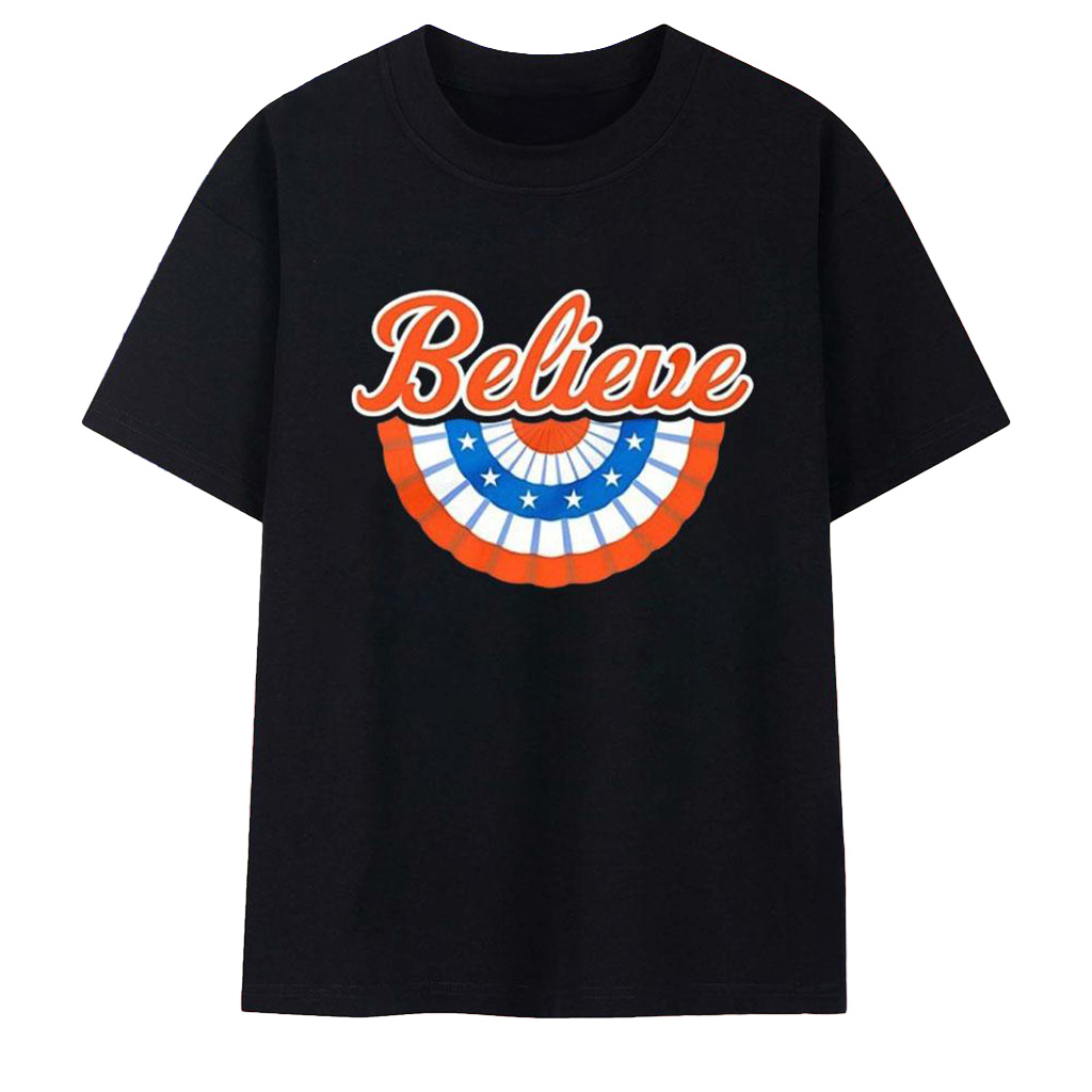 New York Mets Believe Playoffs T-Shirt New York Mets Merch Football Gifts For Men