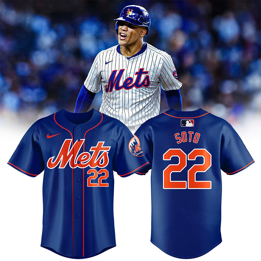 New York Mets Juan Soto Jersey Best Gifts For Baseball Fans