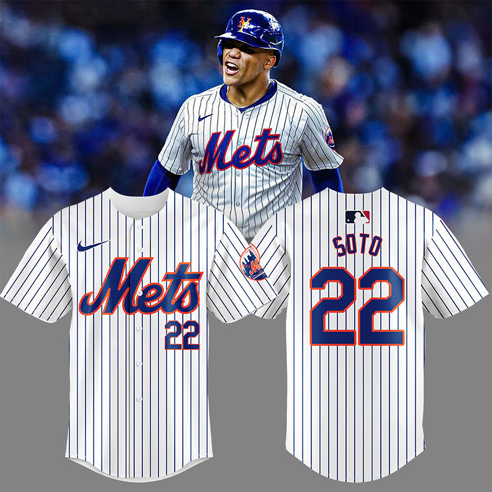 New York Mets Juan Soto Jersey Best Gifts For Baseball Lovers