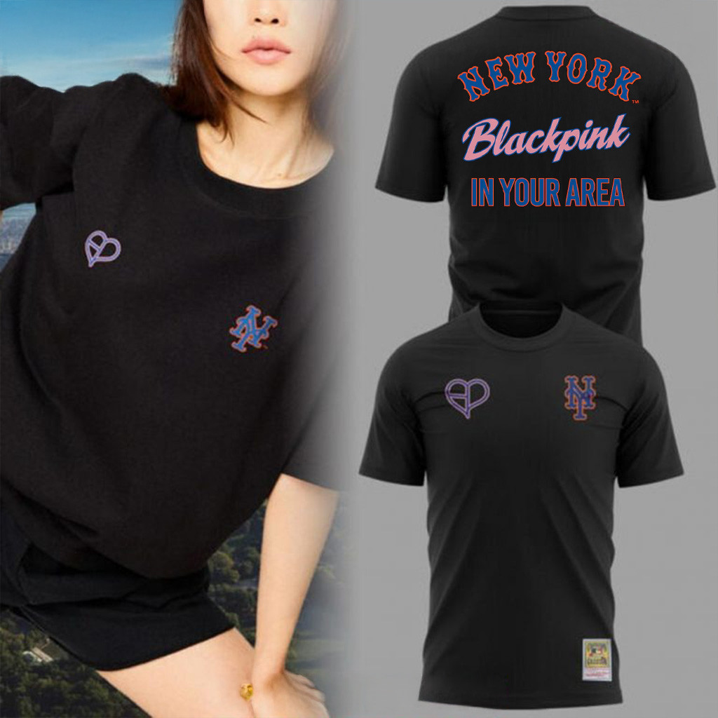 New York Mets x Blackpink In Your Area Shirt Mets Merch Gifts For Wife