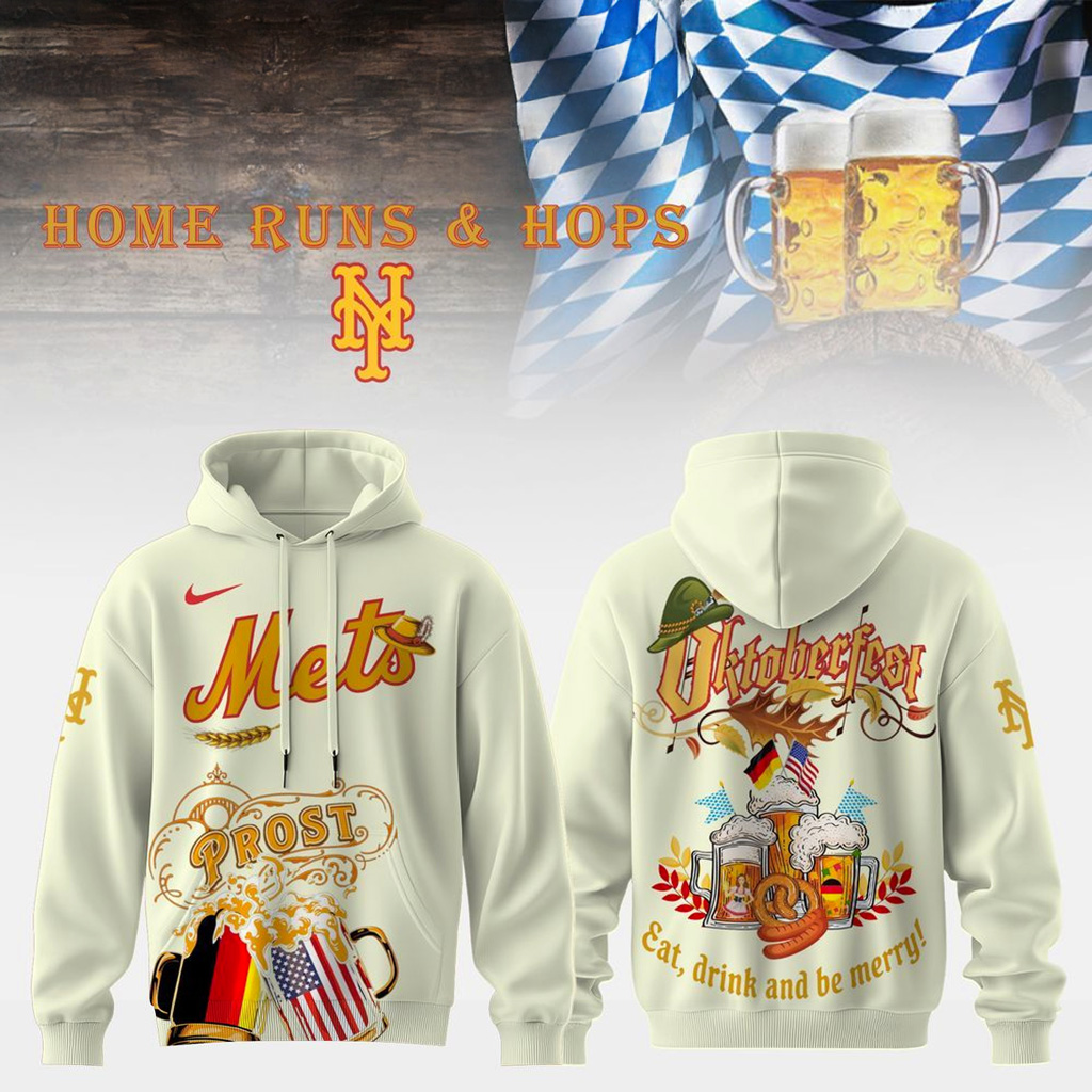 New York Mets X Oktoberfest Collection 2025 Hoodie Jets Merch Christmas Gifts For Friends