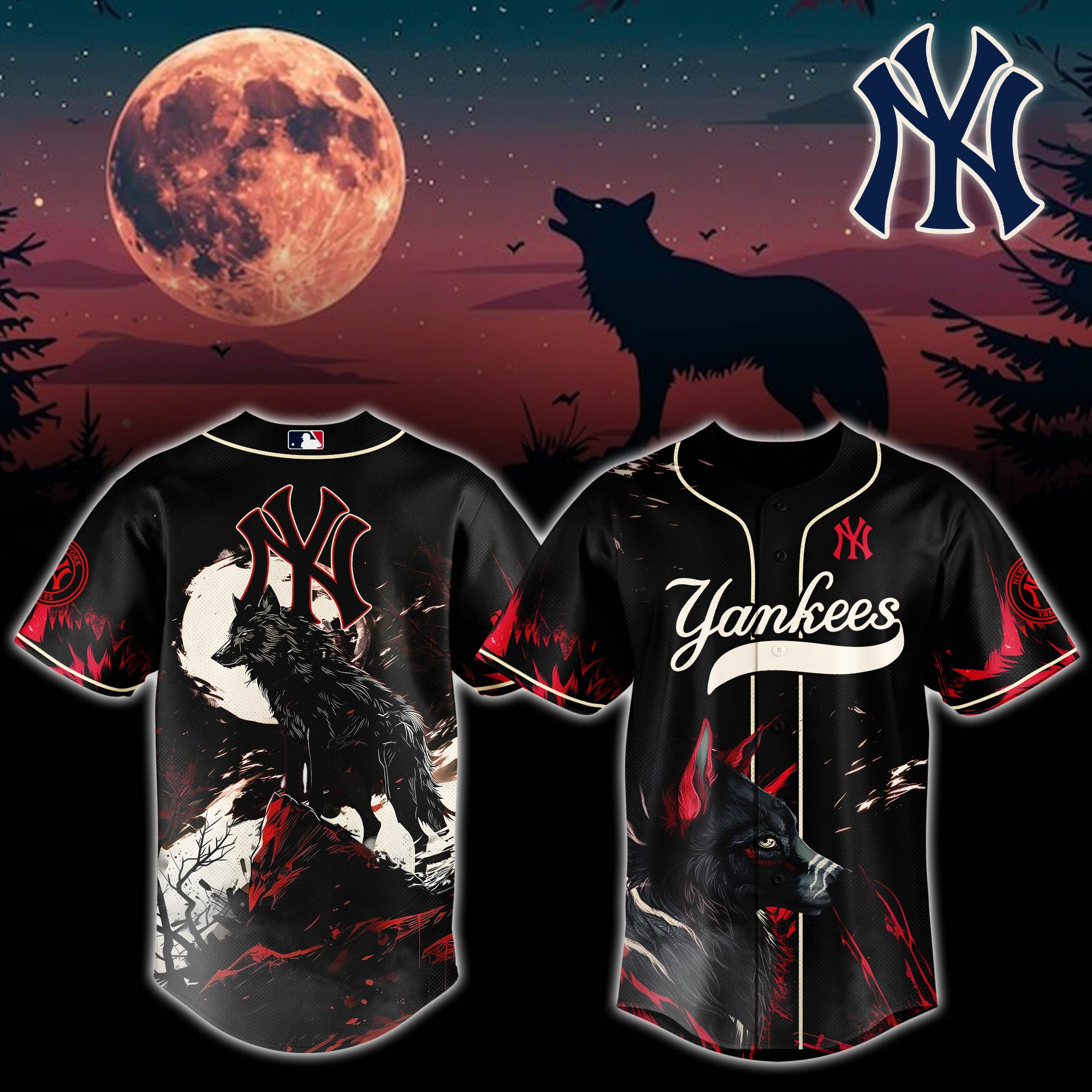 New York Yankees Mlb X Worf Baseball Jersey For Fans