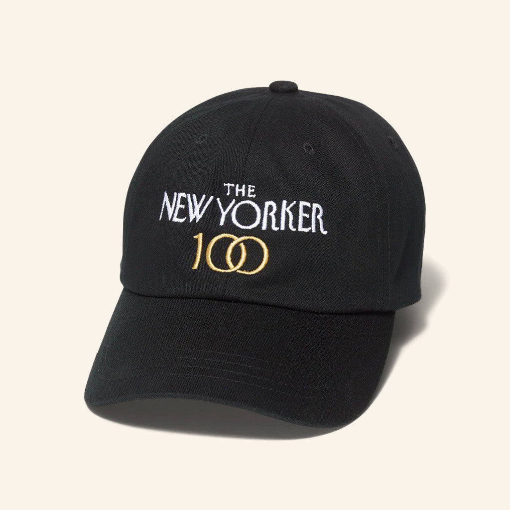 New Yorker Merch The 100Th Anniversary In Black Hat Embroidered Gifts For Dudes