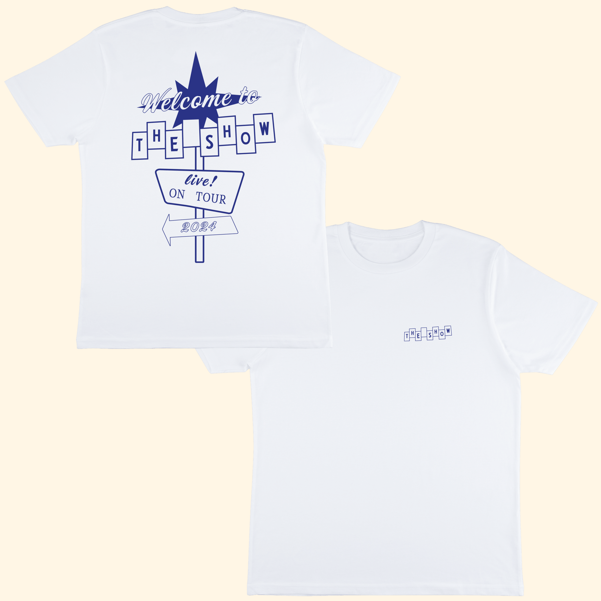 Niall Horan Welcome To The Show White T-Shirt Niall Horan Merch Father's Day Gifts For Husband