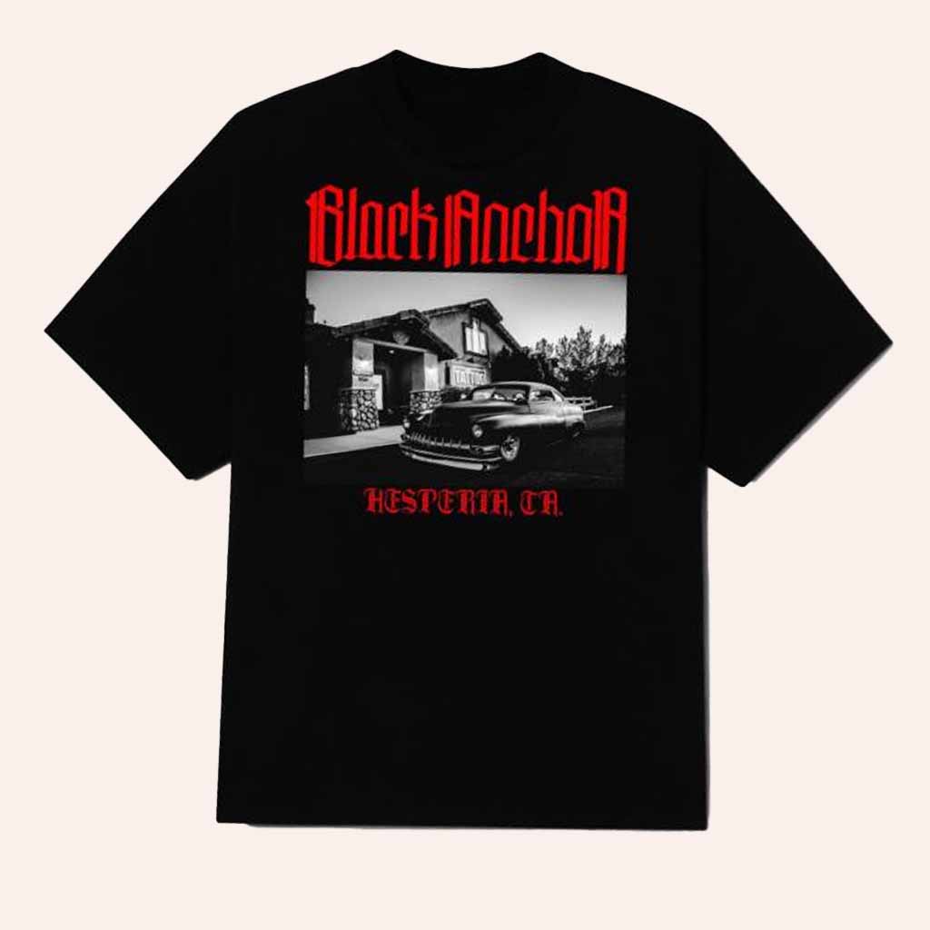 Nikko Hurtado Merch Black Anchor Hesperia Ca Shirt Best Gifts For Boyfriend