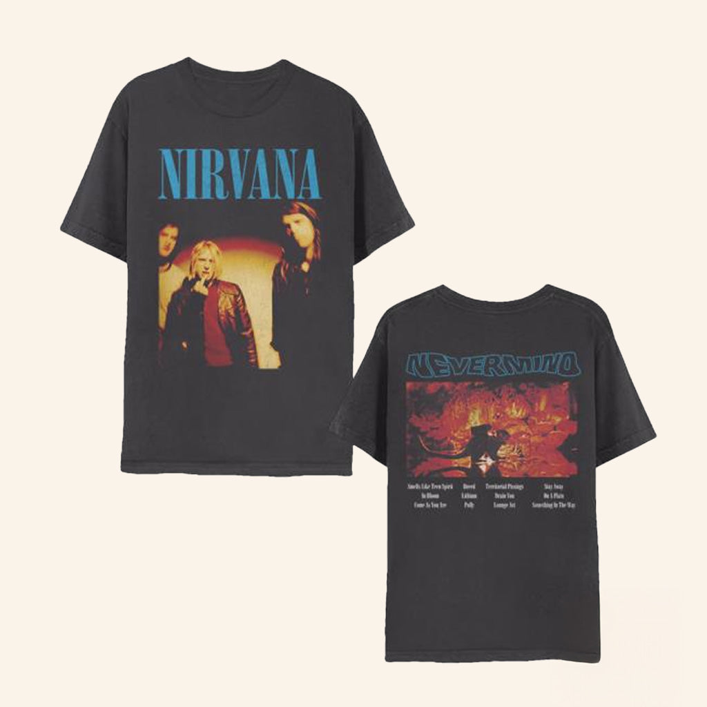 Nirvana Merch Dim Light Portrait T-Shirt Gift Ideas For Him