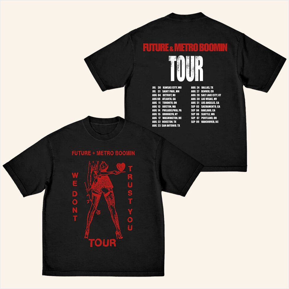 No Love T-Shirt Metro Boomin Merch Birthday Gifts For Dad Gifts For BFF Christmas Presents