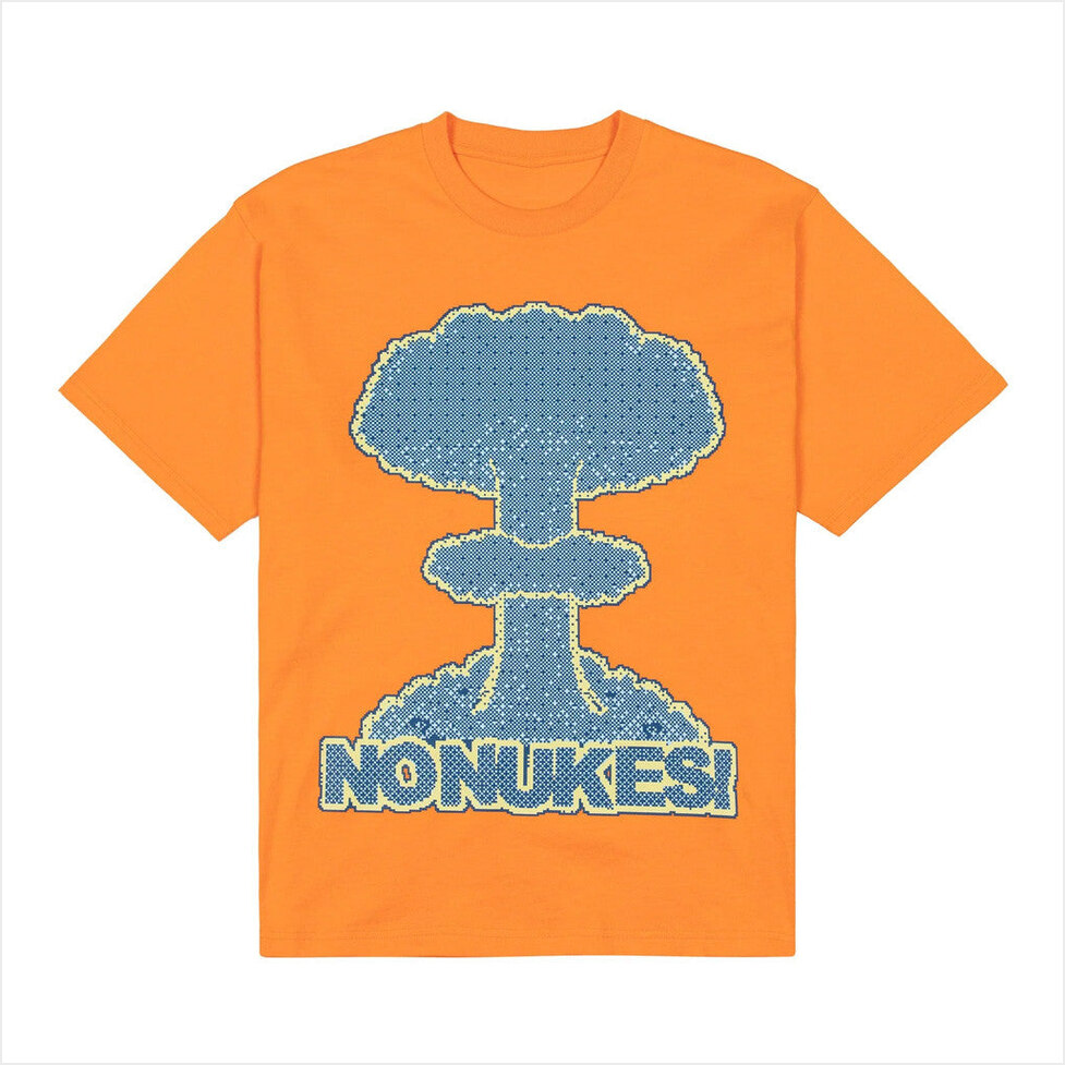 No Nukes Pixel T-Shirt Tyler The Creator Merch Orange Golf Wang Merch Best Birthday Gift Ideas