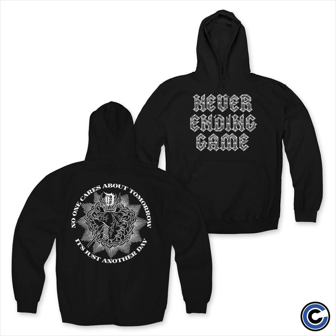 No One Cares Hoodie Never Ending Game Merch Never Ending Game Hoodie Best Friend Birthday Gifts