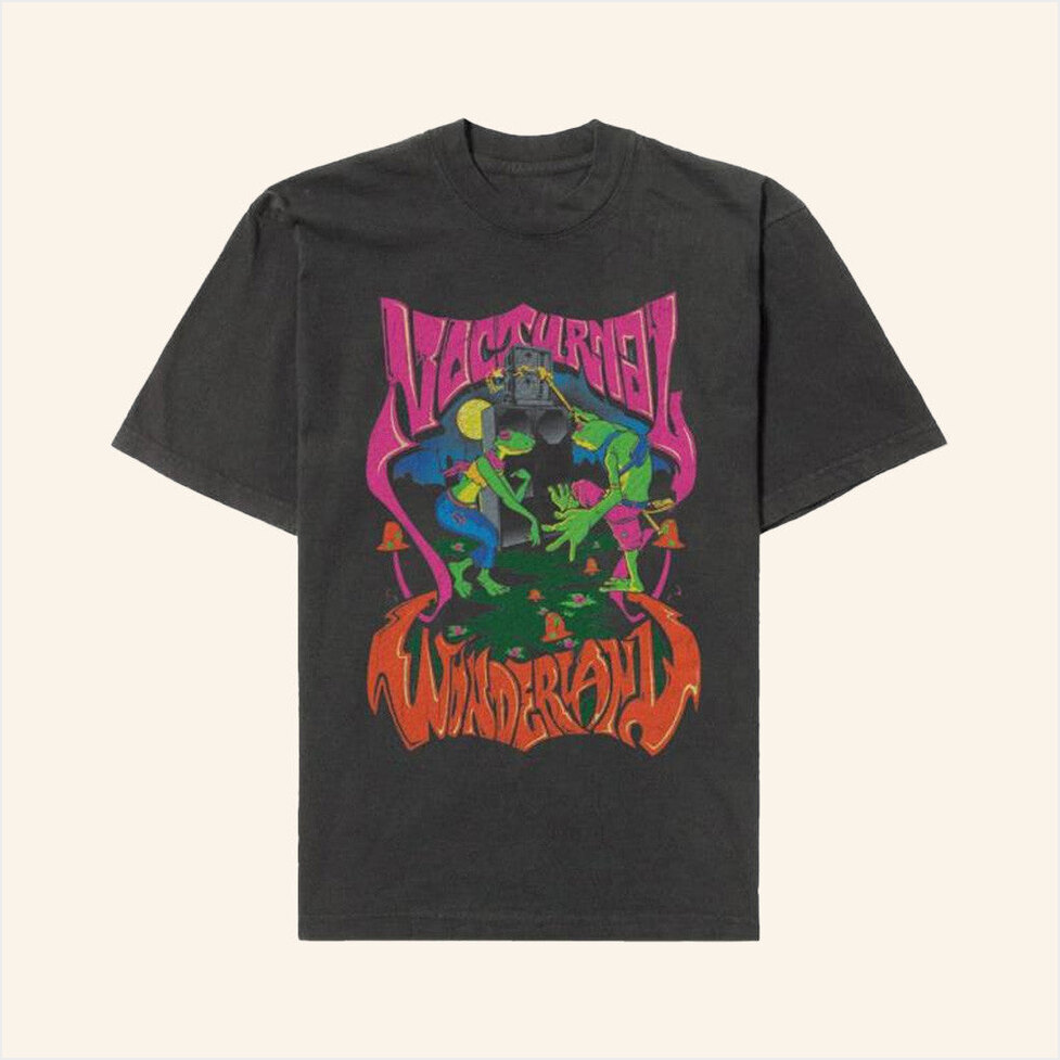 Nocturnal Wonderland Ribbit Rave T-Shirt Insomniac Merch Present For Husband Christmas Presents