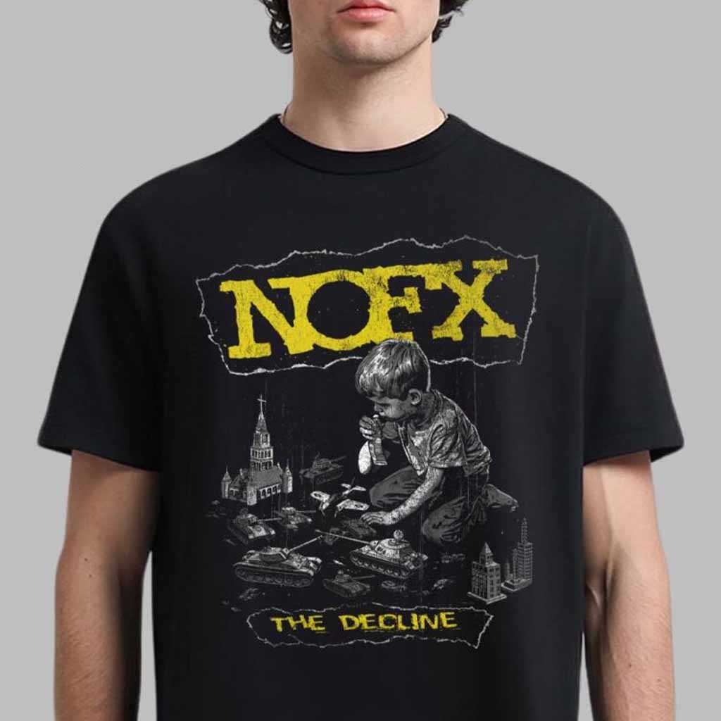 NOFX Gluesniffer The Decline T-Shirt NOFX Merch Gifts For Husband