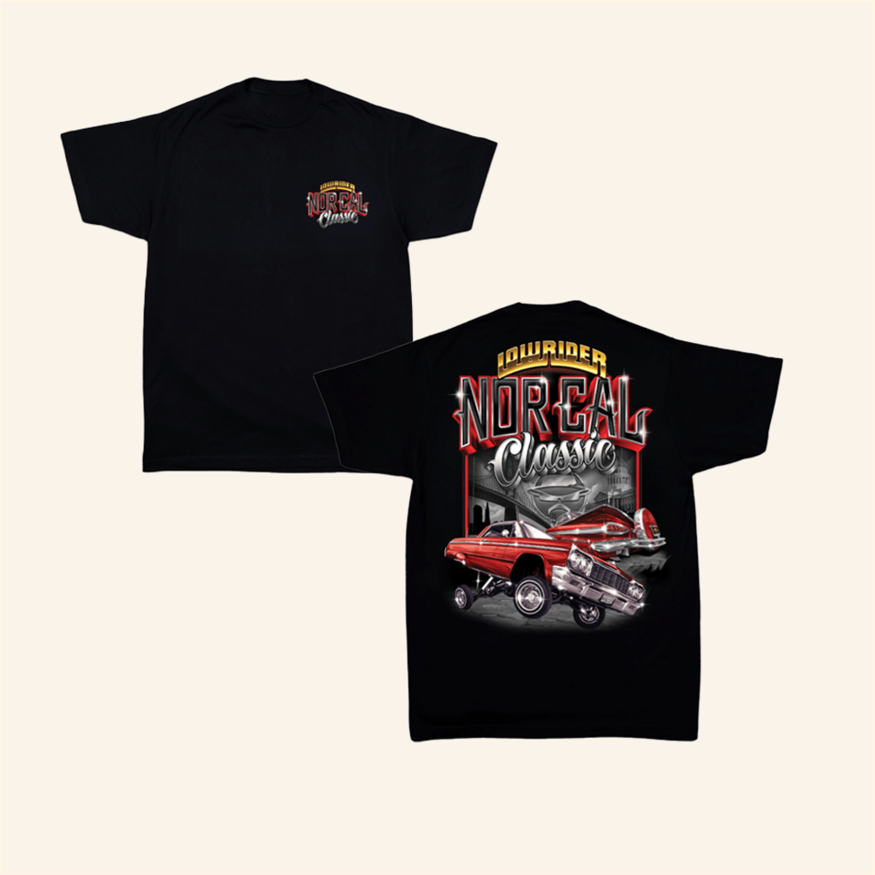 Norcal Classic Black Shirt Lowrider Merch Birthday Gifts For Father Gifts For Friends
