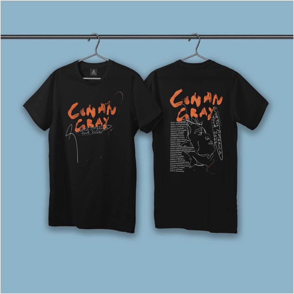 North America Tour 2022 Conan Gray T-Shirt Conan Gray Merch Best Father's Day Birthday Gifts