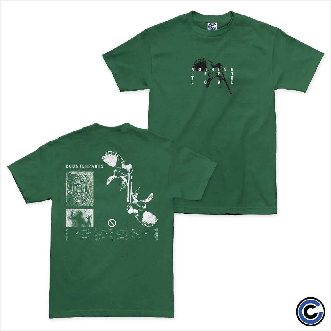 Nothing Left Shirt Counterparts Merch Counterparts Shirt Best Friend Birthday Gifts