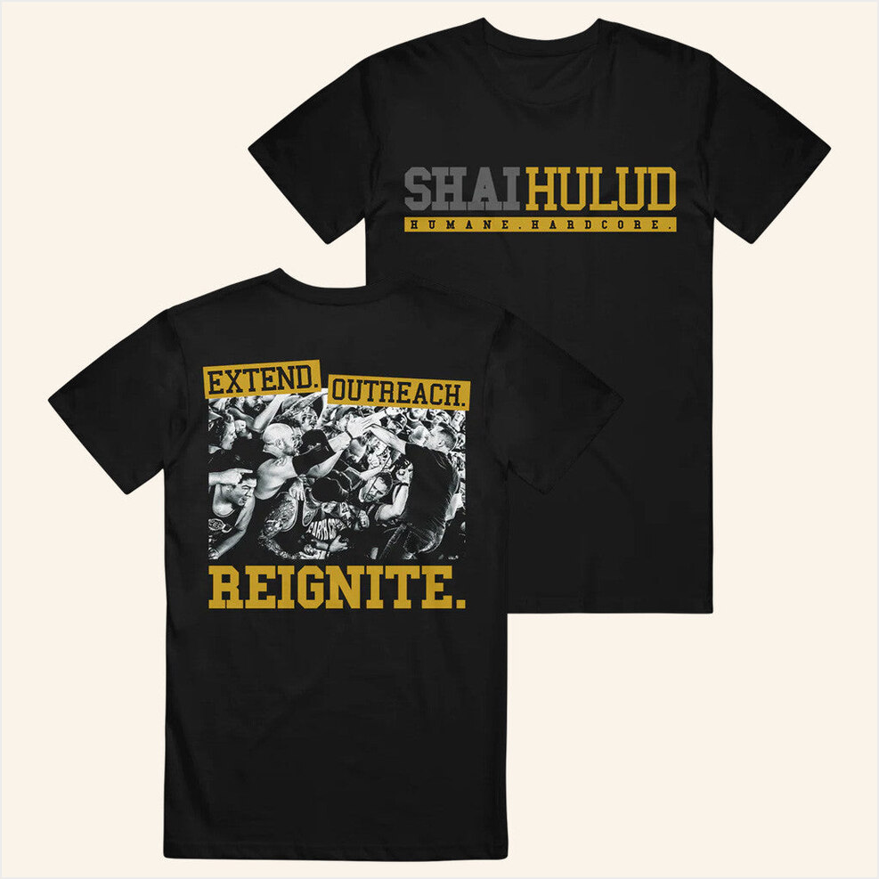 now Shai Hulud Merch Humane Hardcore Black T-Shirt Merch BFF Birthday Gifts Christmas Presents