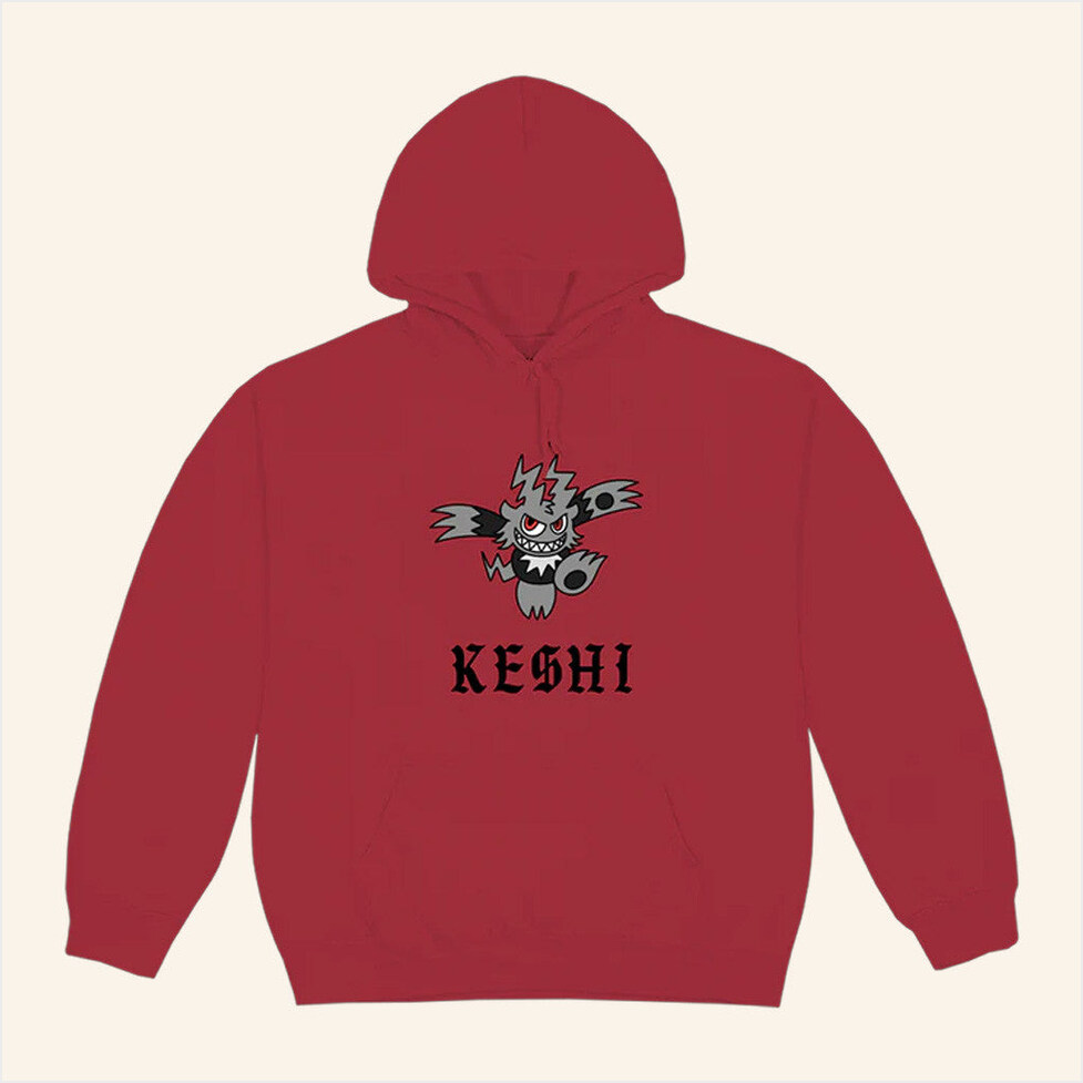 Nox Red Hoodie Keshi Tour Merch Best Friend Gift Ideas BFF Birthday Gifts Christmas Presents