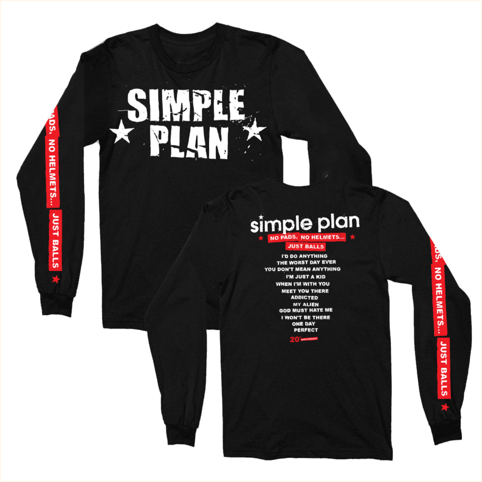 NPNHJB Long Sleeve T-shirt Simple Plan Merch Good Birthday Gifts For Dad Gifts For Besties