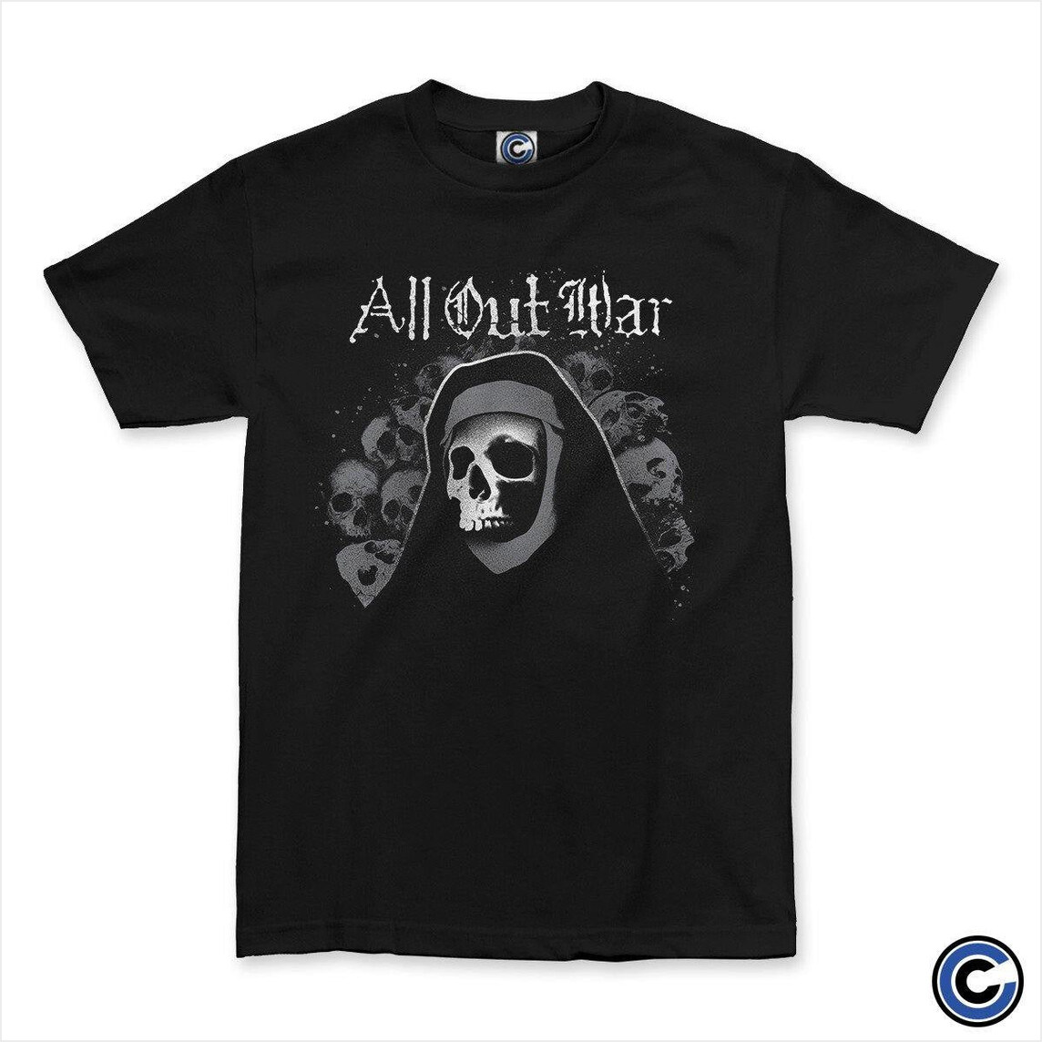 Nun Skull Shirt All Out War Merch All Out War Shirt Best Friend Birthday Gifts