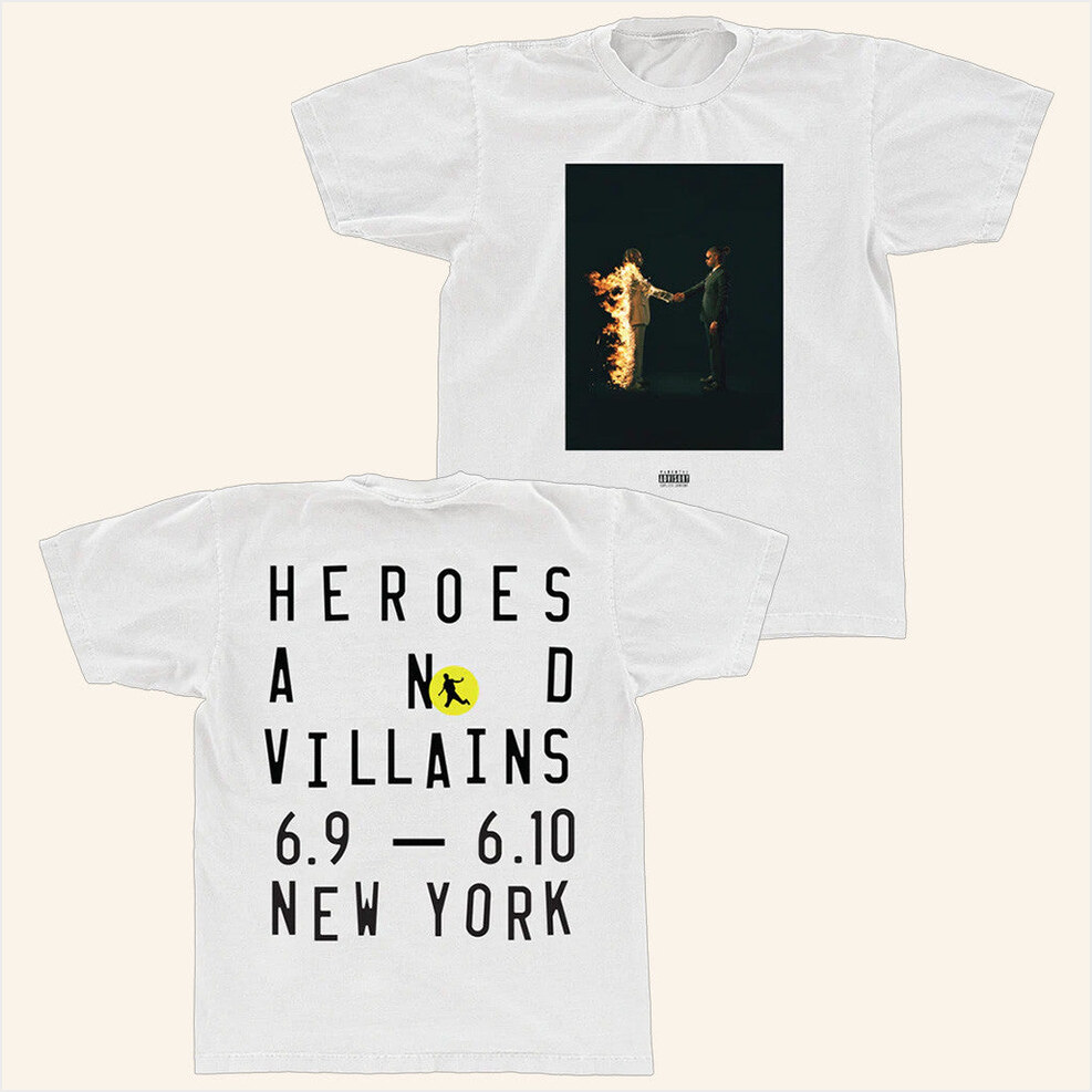 NY Cover T-Shirt Metro Boomin Merch Gifts For Fans Birthday Gift Ideas Christmas Presents
