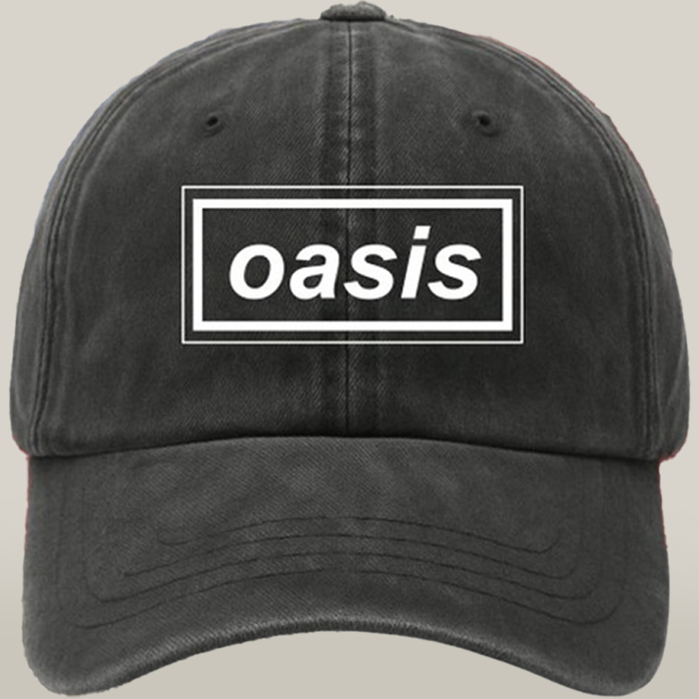 Oasis 25 Merch Hat Unique Classic Oasis Merchandise For Rock Lovers