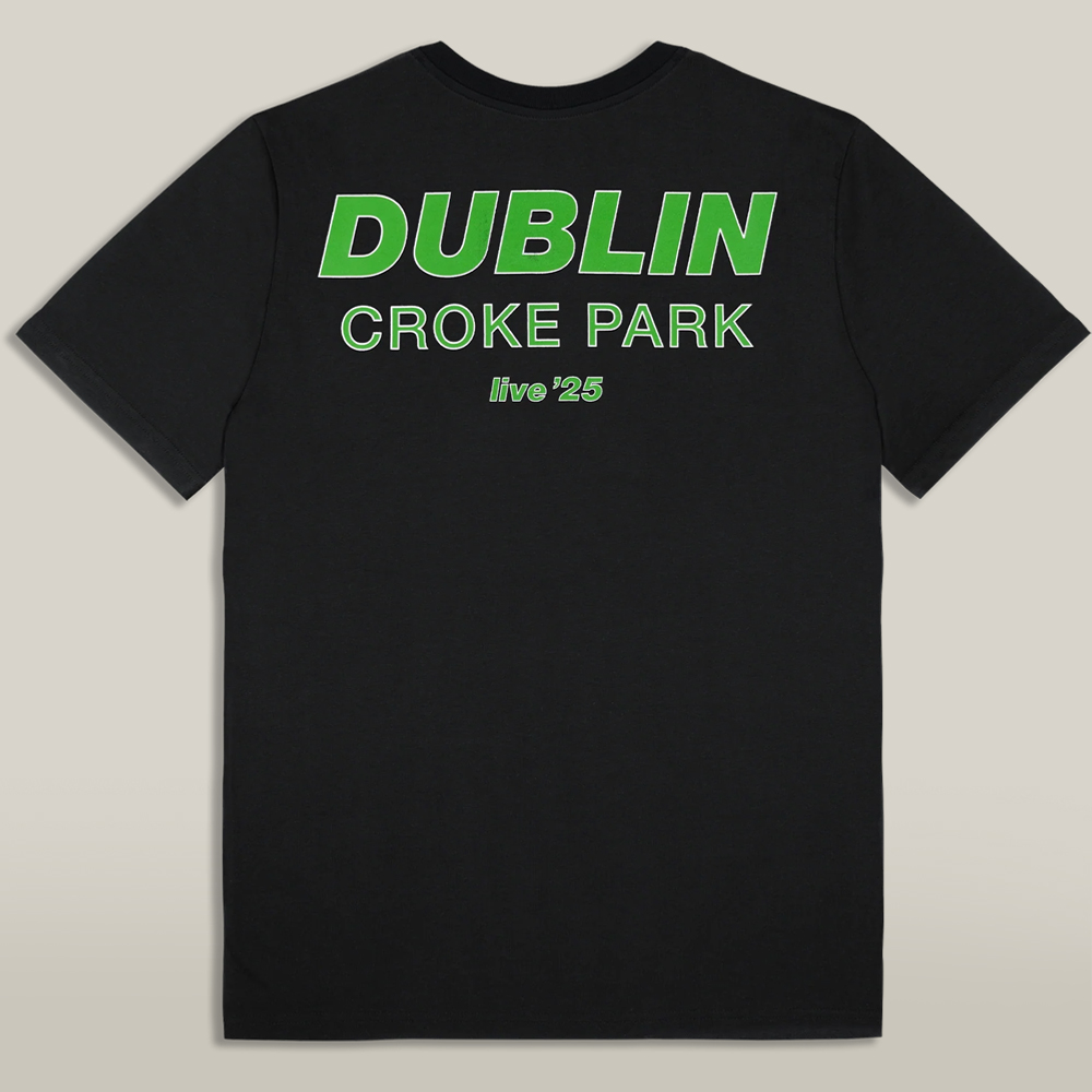 Oasis 25 Merch Live 25 Dublin T Shirt Black Gift For Him