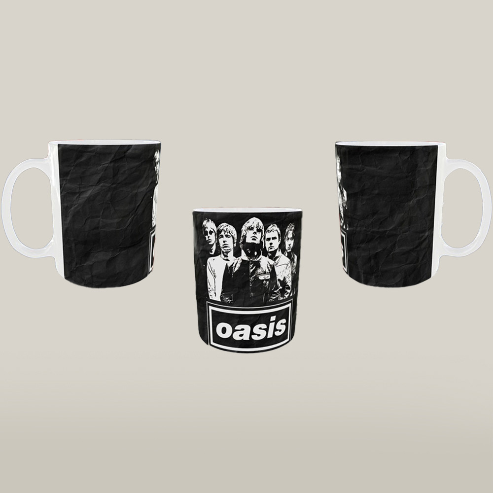 Oasis 25 Merch Mug Classic Wonderful Oasis Band Present For Coffee Lovers