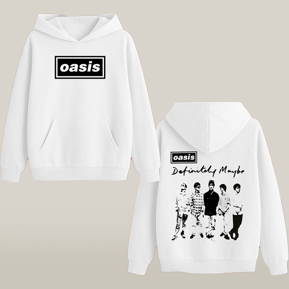 Oasis Live 25 Merch Oasis Definitely Maybe Hoodie Gift For Music Lovers