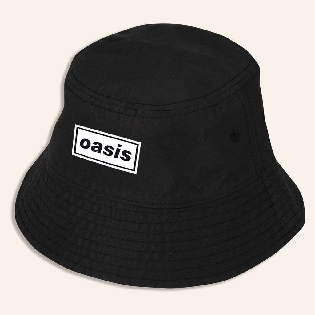 Oasis Merch 2025 Live 25 Printed Logo Bucket Hat Gift Ideas For Fans