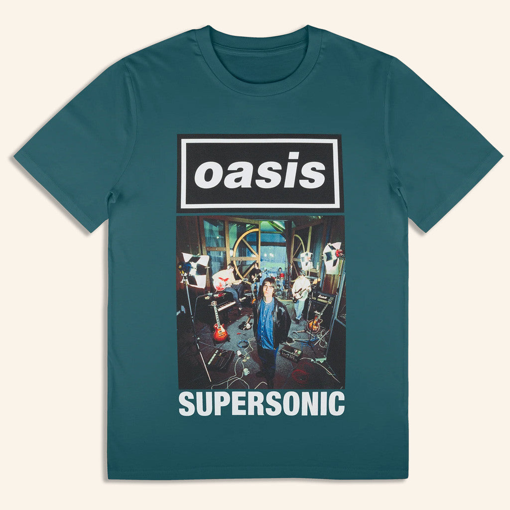 Oasis Merch 2025 Live 25 Supersonic Cover T-Shirt Best Gifts For Fans