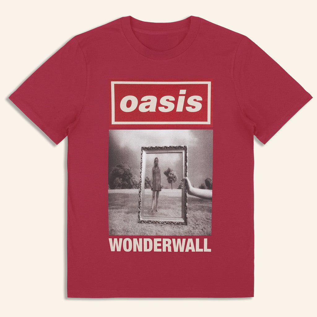 Oasis Merch 2025 Live 25 Wonderwall Cover T-Shirt Birthday Present For Her