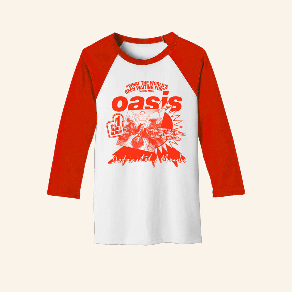 Oasis Merch 2025 What The Worlds Baseball Shirt Gifts For Friends