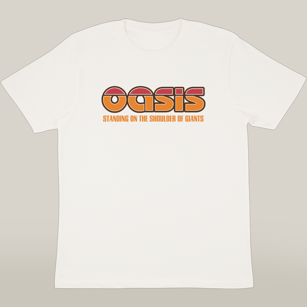 Oasis Merch Standing On The Shoulder Of Giants T Shirt Fan Merch Apparel